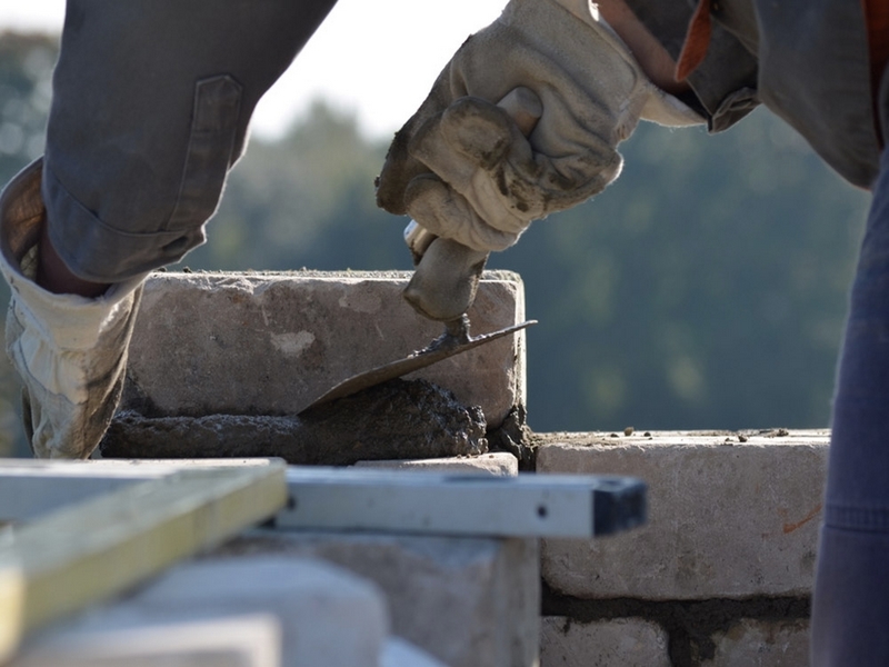 Construction nettoyage mur Palaiseau